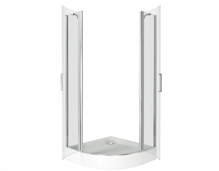 Душевой угол GOOD DOOR Pandora R-90-T-CH 90x90 см