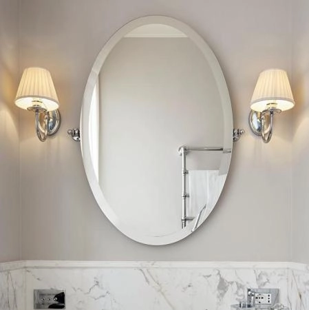 Devon Beauty 1 Зеркало поворотное,  монтаж вертикально (70хh90см) или горизонтально(100хh60см), цвет держателей: никель блестящий