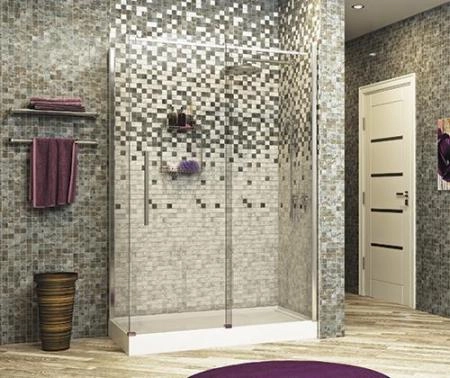 Душевой уголок WasserKraft 120x90 см, прямоугольник, раздвижная, универсальная