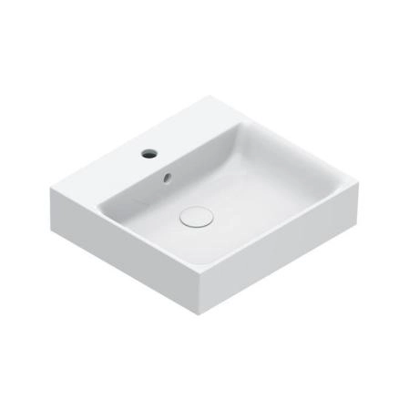 Catalano Premium Раковина 50x47см, с 1 отв., цвет: белый глянцевый