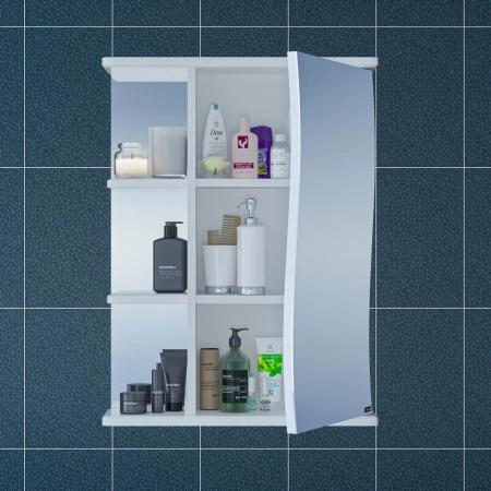 Зеркальный шкаф СаНта Волна 55,правый 101010