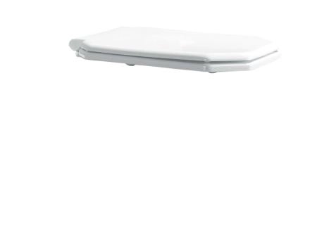 Крышка пластик для подвесного унитаз Bohemeа Vogue (петли хром) микролифт 946