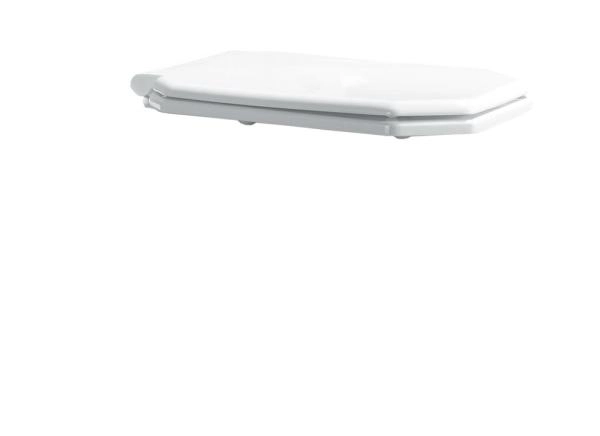 Крышка пластик для подвесного унитаз Bohemeа Vogue (петли хром) микролифт 946