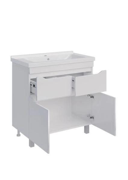 Тумба ASB-Mebel Бари 80-2.2 под умывальник Миранда 80