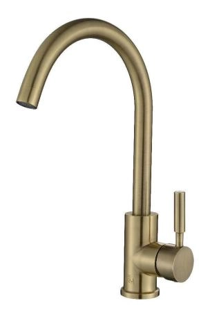 Смеситель для кухни Paulmark Holstein, бронза, Ho212063-BR
