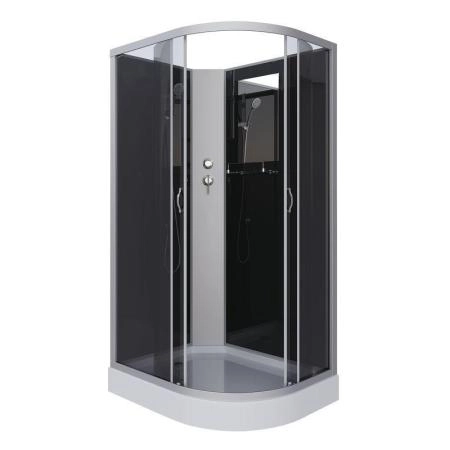 Душевая кабина Niagara NG-3512-14LBK 1200х800х2000 низкий поддон 13см стекло тонированное