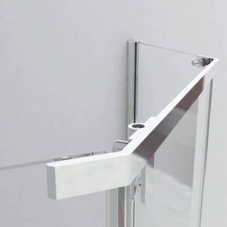 Душевой уголок Vincea Stresa VSP-1S100CLGM, 1000*1000, вороненая сталь, стекло прозрачное