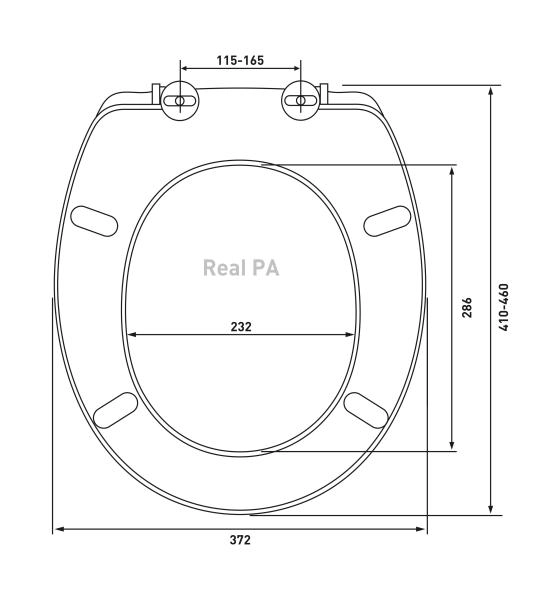 Сиденье BERGES Real PA 20301