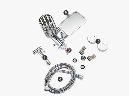 Гигиенический душ Frap F7513 хром