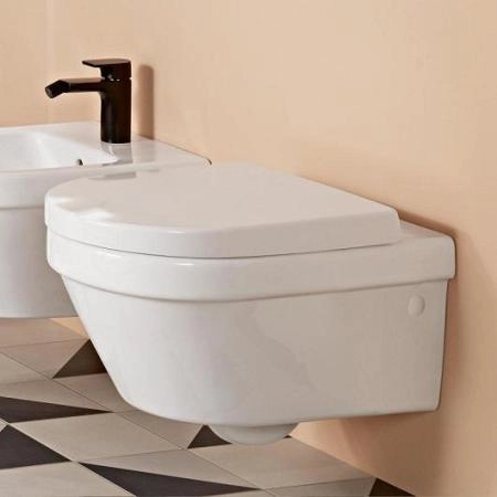Унитаз Villeroy&Boch Architectura подвесной с сиденьем 4694HR01