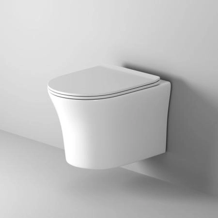 Унитаз Grossman  GR-4475S Style (490*365*355) подвесной Безободковый с тонкой крышкой