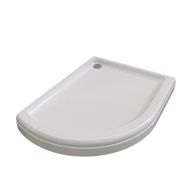 Поддон к душевому углу Соул 4 120х90 (правое исполнение, поддон на раме-подставке с устройством слива)