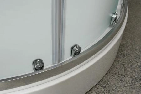 Душевой уголок BelBagno UNO-195 100x100 матовое стекло 5 мм профиль хром UNO-195-R-2-100-P-Cr