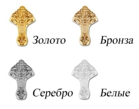 Ножки к ванне Эстет Бостон бронза