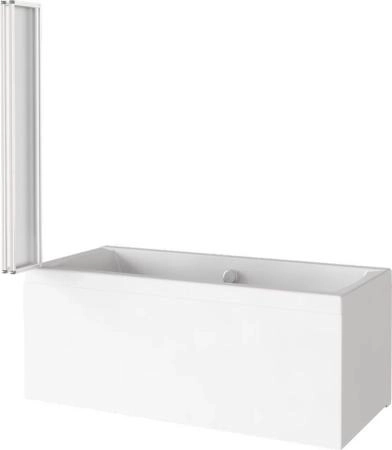 Шторка для ванны GOOD DOOR SCREEN GR4-100-G-WE 4 ств., 4 мм 100 матовое