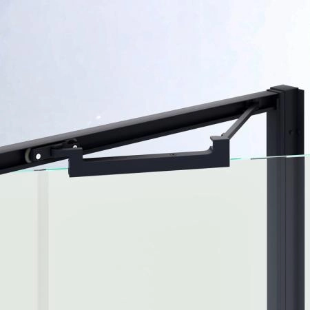 Душевой уголок RGW SV-135B Stilvoll 100x100 Черный матовый прозрачное