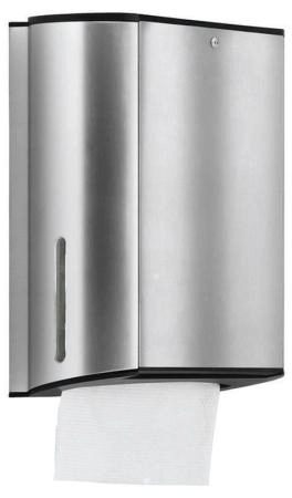 Дозатор бумажных полотенец Keuco Plan 14985070000 нержавеющая сталь/нержавеющая сталь finish