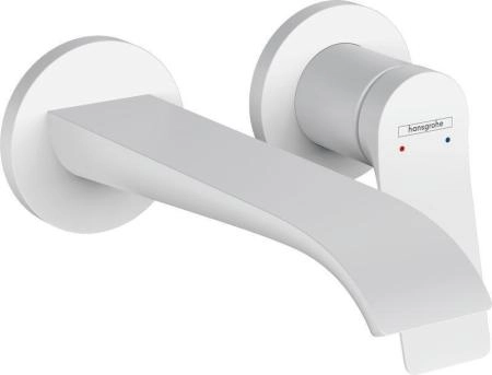 Hansgrohe Vivenis 75050700 Смеситель для раковины настеный 195 мм, матовый белый
