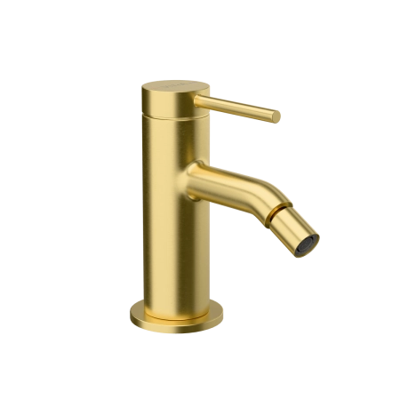 Смеситель VitrA Minimax Round  A4353625EXP однорычажный брашированное золото латунь