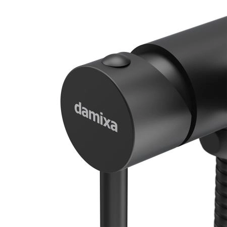 Гигиенический душ Damixa Option 217000000, с гигиеническим душем и держателем черный