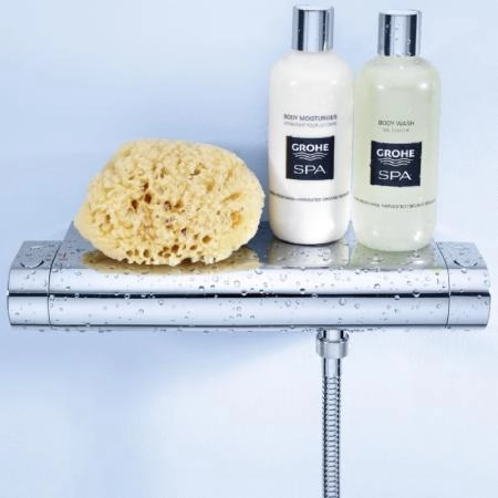 Смеситель Grohe Grohtherm 2000 NEW 34469001 для душа термостат с полочкой