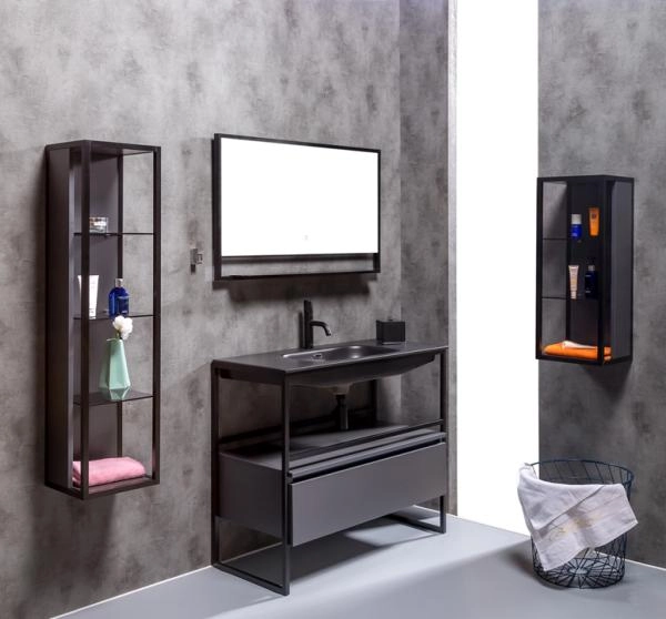 Ящик под консоль Boheme LOFT 100 Антрацит, 1 Полка Boheme 894-100-A