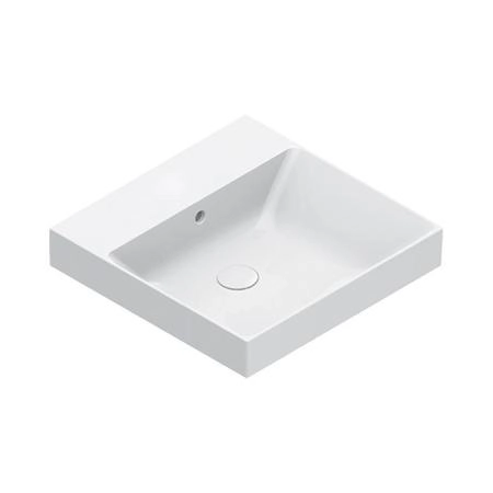 Catalano Zero Раковина 50x50см, без отв., цвет: белый глянцевый