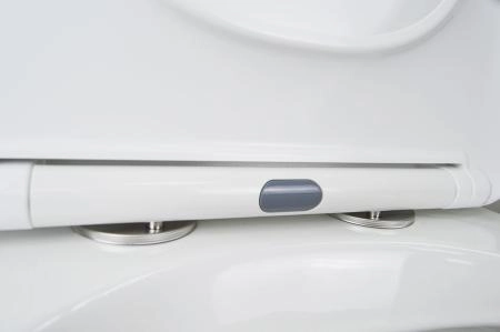 Унитаз напольный Azario LEVANTO 620x380x830 безободковый  и сиденье микролифт (AZ-1228A)