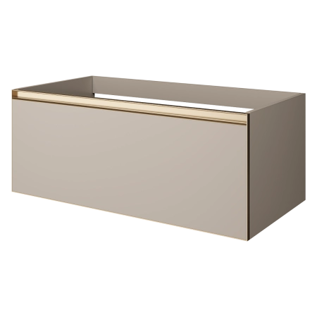 QUATRO 1 100CM тумба Boheme DAPHNE профиль MATT GOLD 790-M1-100-D-MG