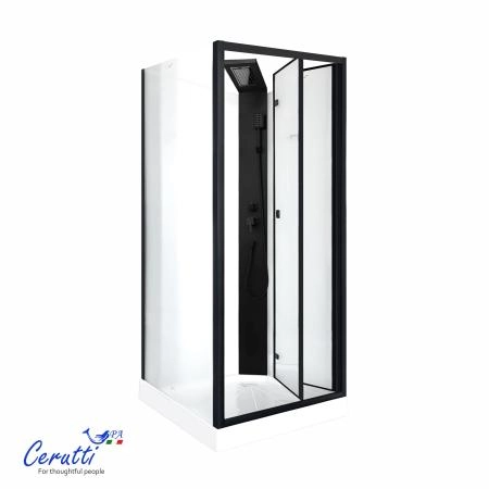 Душевая кабина СeruttiSPA БЕЛЛА (BELLA) 90BF (90x90x215-225)