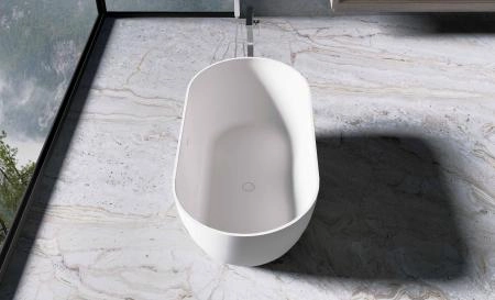 Ванна Vincea VBT-4S04MW 1700х800х560 Solid Surface белый матовый