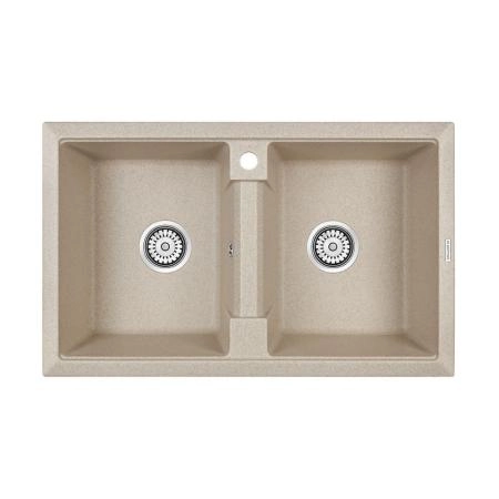 Кухонная мойка Paulmark ZWILLING PM238150-BE бежевый 810х500 кварцевая