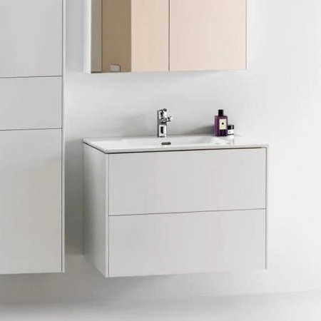 Laufen Pro S Комплект, раковина и база 80х50х61см., с 1 отв.,с 2 ящиками с мех. push-and-pull, цвет: белый матовый