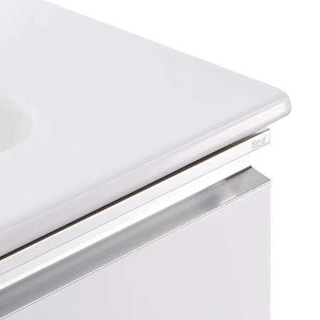 Roca The Gap Тумба подвесная 60x45x51см, с 2 ящиками, цвет: белый