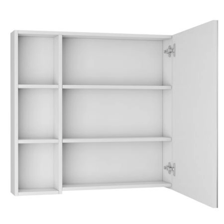 Зеркало-шкаф UNCORIA Арно 80, белое