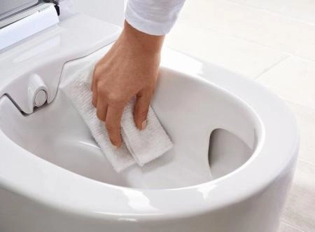 Унитаз-биде Geberit AquaClean Sela 146.224.21.1 (глянцевый хром) подвесной