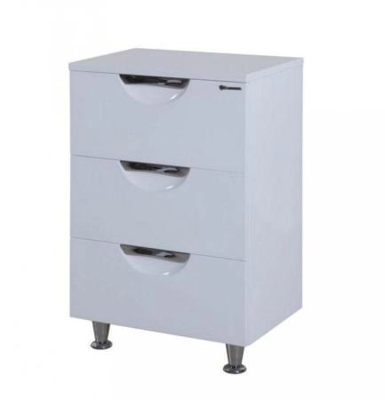 Тумба под раковину Bellezza Лагуна 60 напольная с 3 ящ. белая