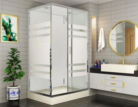 Душевая кабина Esbano 110x85 прямоугольная стекло прозрачное ESKE118CKR