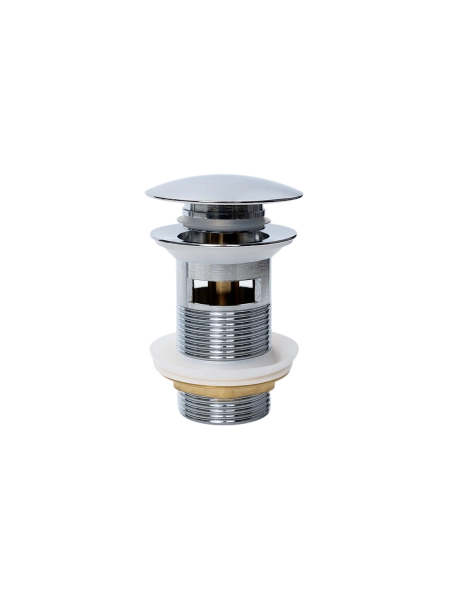 Донный клапан Gid  с переливом Ch100-1 73303K хром 7x7x10