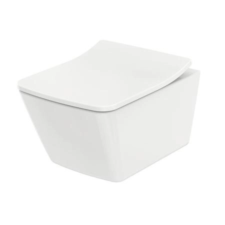 TOTO SP Унитаз подвесной безободковый 38x54x33.5см, с сиденьем, цвет: белый