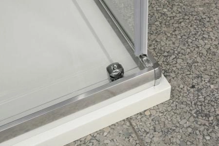 Душевой уголок BelBagno UNO 100x80 прозрачное стекло 5 мм профиль хром UNO-AH-1-100/80-C-Cr