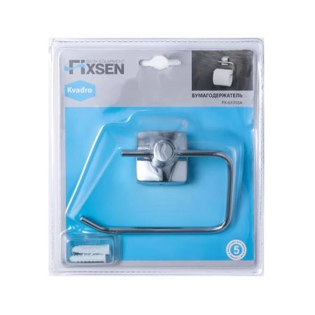 Держатель для туалетной бумаги FIXSEN KVADRO FX-61310A, хром