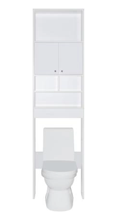 Колонна Style Line Эко Стандарт 550 2100*550*200 над унитазом