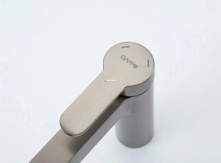 Смеситель Gappo G1099-39 Оружейная сталь для раковины