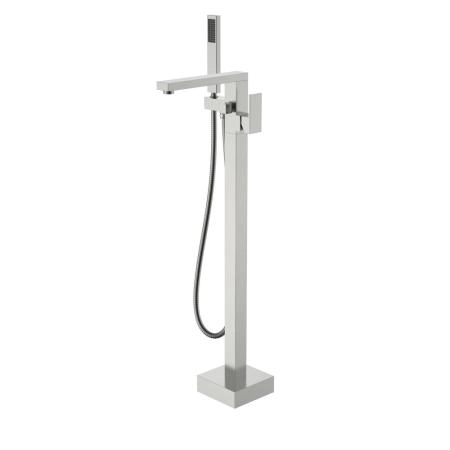 Смеситель напольный Boheme QUBIC Nickel Brush 479-NB