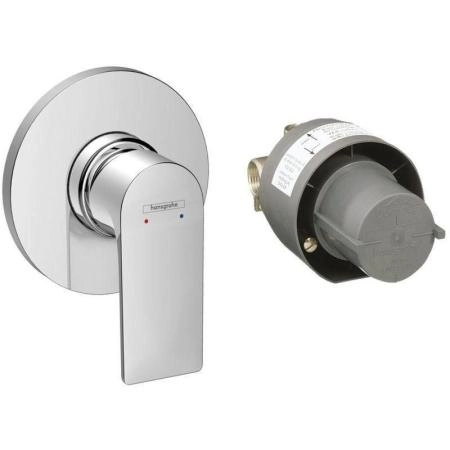 Смеситель Hansgrohe 72658000 Rebris E для 1 потребителя, встраиваемый, Комплект, 28.7 л/мин хром