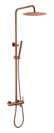 Стойка для душа Boheme со смесителем UNO Brushed Bronze 468-BRB