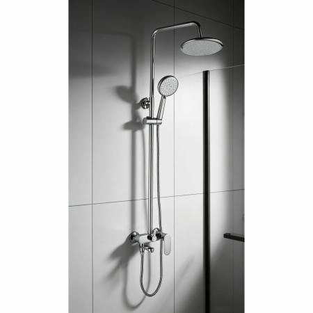 Душевая стойка Ceruttispa ORAZIO II RS из латуни, цвет хром
