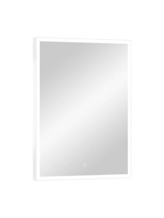 Зеркало Континент Frame white standart 600x800 ЗЛП944 с подсветкой