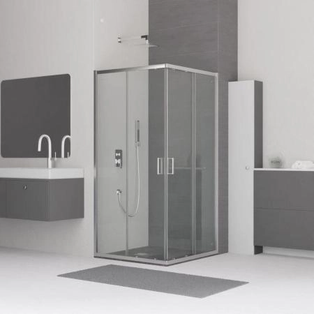 Душевой уголок RGW CL-34 Classic 100x100 Хром прозрачное